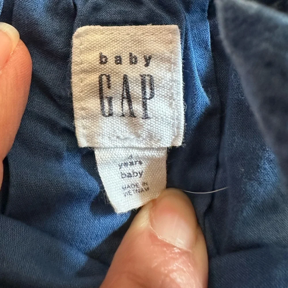 GAP Baby Blue Elastic Waist Pants